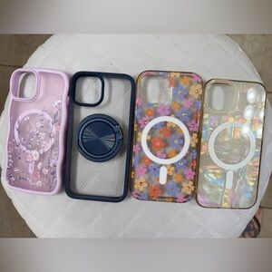 iPhone 14 mag safe phone cases- can sell as a lot for $25 or individually